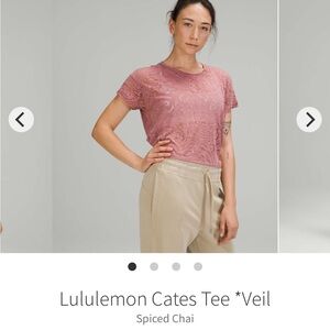 Lululemon Cates Veil Tee